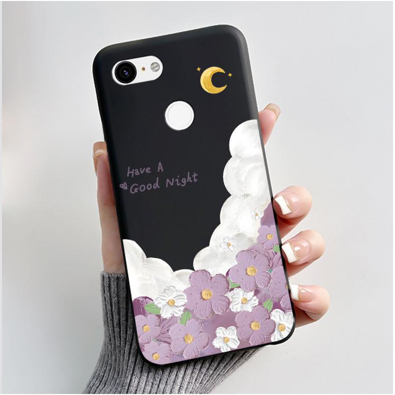 Husă Drăguță Pentru Google Pixel 3/Pixel 3XL Carcasă Imprimată Funda Pentru Google Pixel 3A XL Coque Husă Protectoare Carcasă Moale din Silicon