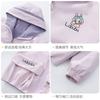Girls Kids Reversible Hooded Windproof Waterproof Long Sleeve Casual Jacket