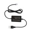 USB naar RJ11 Stekker Kabel USB naar RJ11/DC55X21 Stroomkabel voor Radar Detector USB Stekker Verbinden met Autolader Voor de Meeste Radar