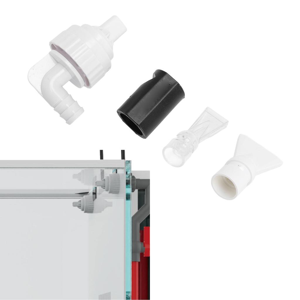 Aquarium Duckbill Nozzle Sturdy Plastic Promote Stable Waterflow Fish Tank Water Outlet Nozzle Pipe 