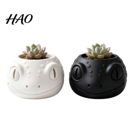 Lizard Planter Lizard-Shaped Planter, 3D Printed Cute Animal Flower Pot, Small Plant Decor Desk Container for Indoor Bookshelf, Desktop, Home Creative