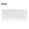 Static Glass Sticker Frosted Flower Floral Plants Decorative Window Cling Non-adhesive Waterproof UV Sun Blocking Cover for Home Office Kitchen Plant
