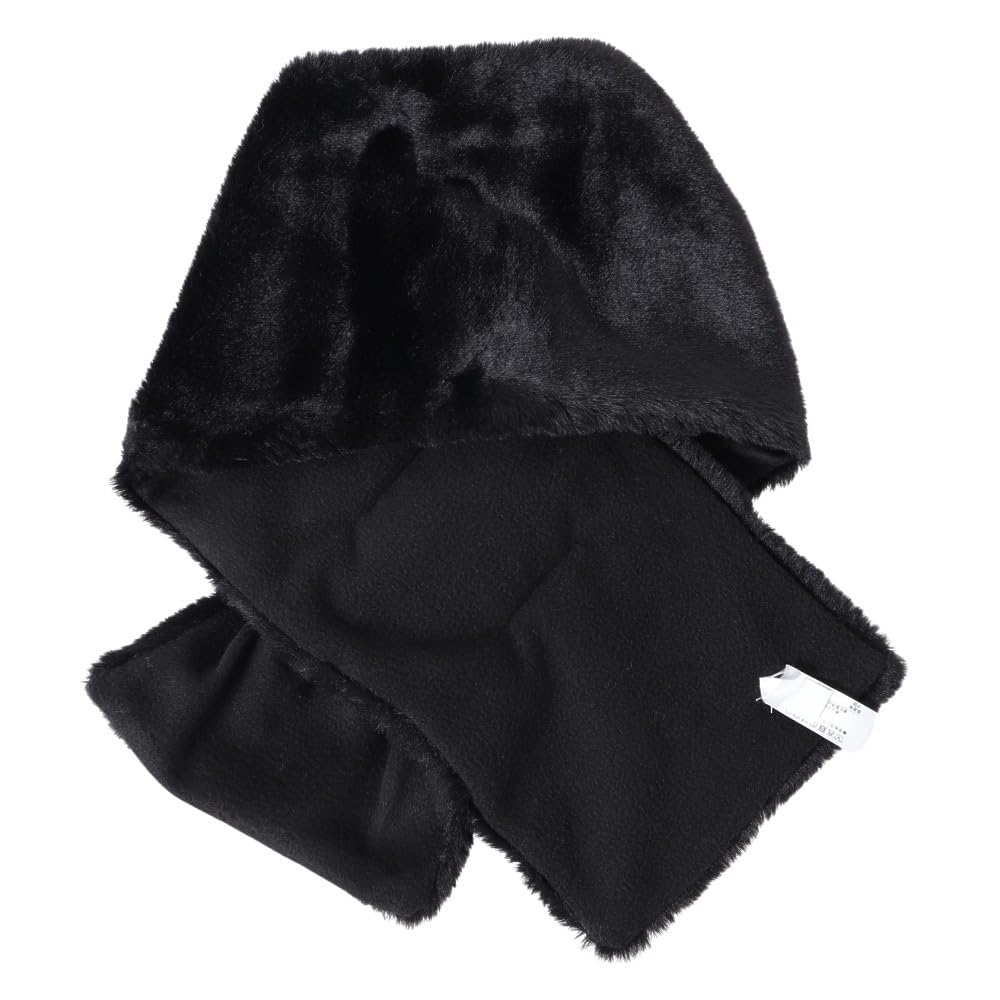 Golf Faux Fur Muffler Fleece FR [New Balance] Women's (Back Side Specification) / 012-3283508 010_Black