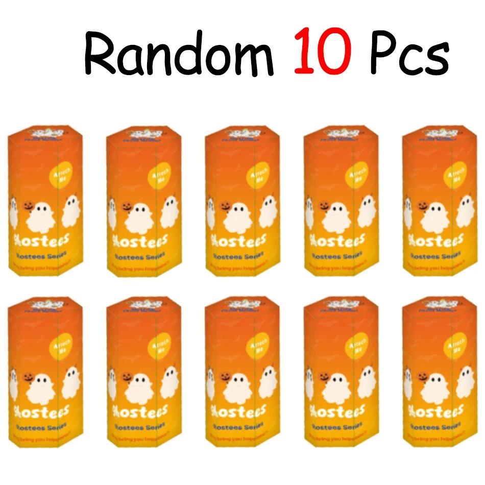 Ghostees Mystery Phone Buddy Cute Halloween Phones Decor Blind Box Collect Hippers Action Figure Mystery Toys Kid Surprise Gifts