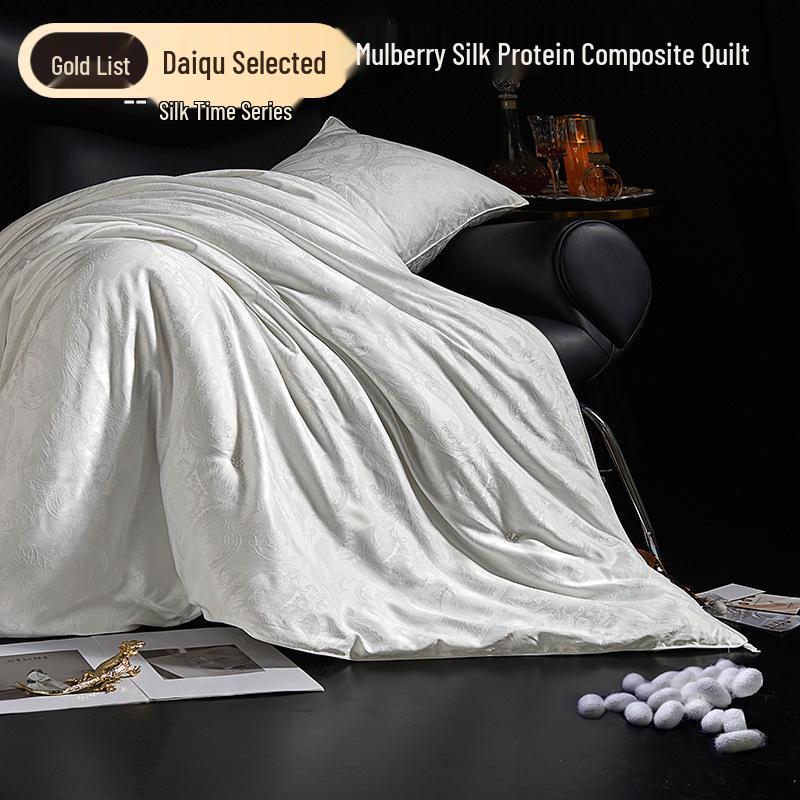 100% Regenerated Mulberry Silk Winter Comforter with Quality Certification