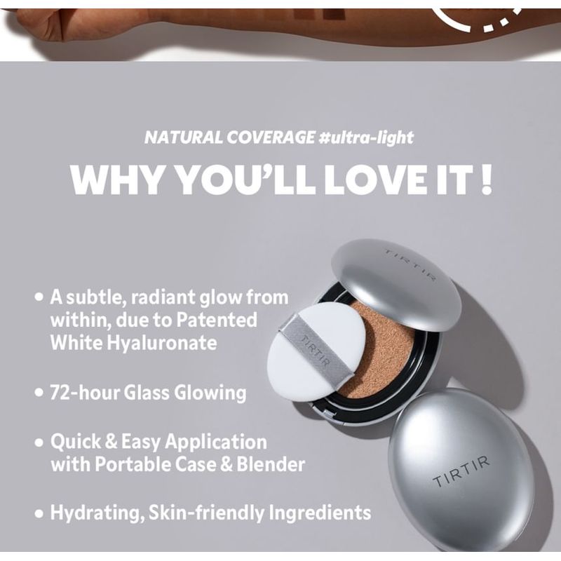 TIRTIR - Mask Fit Aura Silver Cushion - 20 Colors