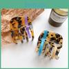 Chic Cow Print Acetate Hair Claw Clip For Women Perfect For Elegant Updos