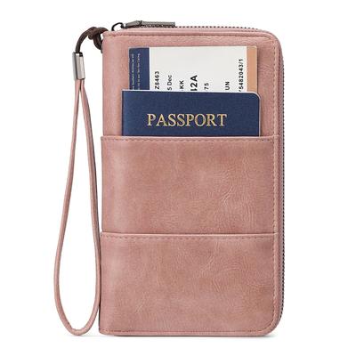 NAJIKA Passport RFID Passport Card SIM Card Airline Bank Business Domestic and International Travel Supplies Case, Anti-Skimming, Blocking,