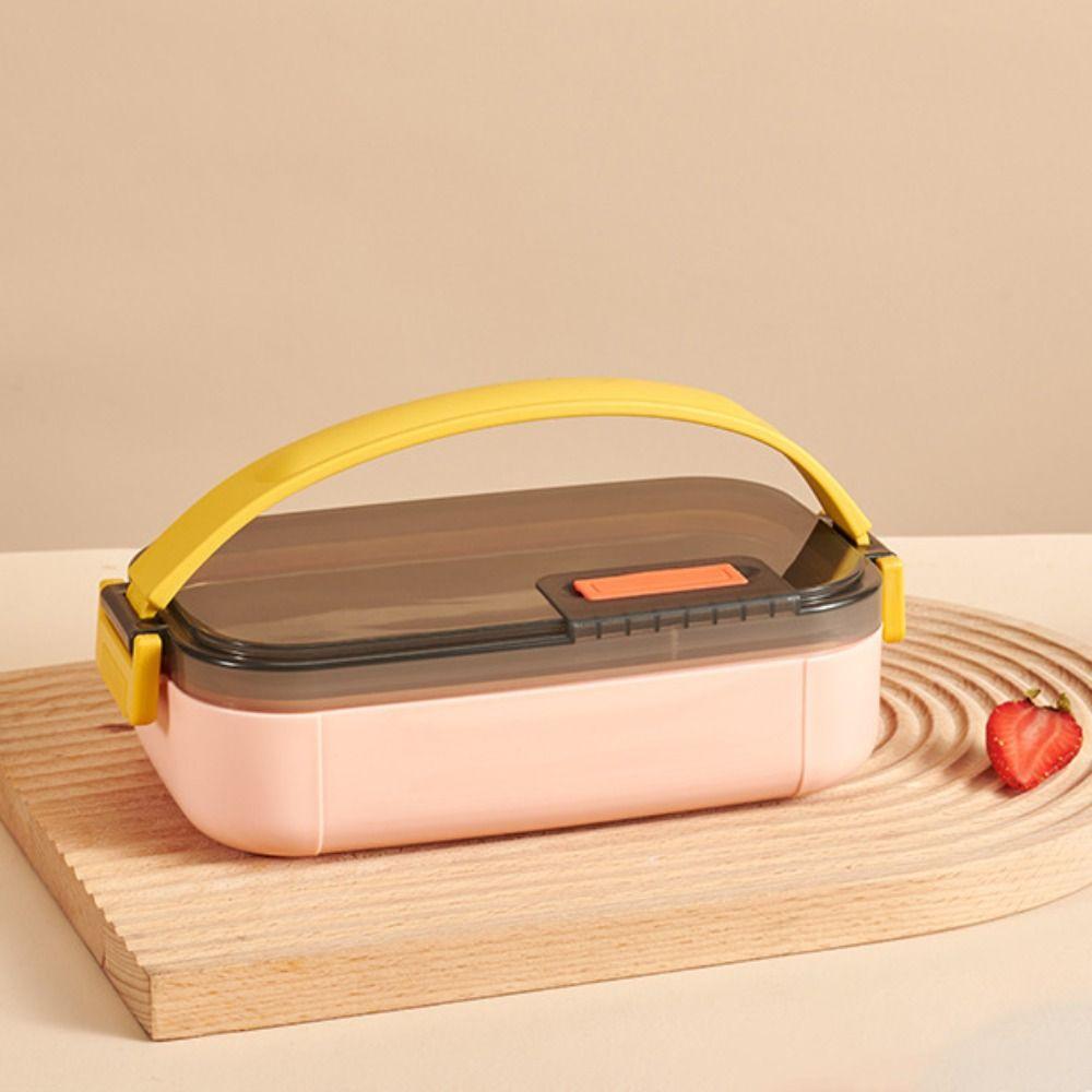 600ml Insulated Lunch Box Detachable Kitchen Storage Box Practical Food Storage Container  Winter