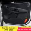 For Kia Sorento 2015-2020 Car Door Anti-kick Pad Interior Protection Sticker Modification Decorative Stickers Auto Accessories