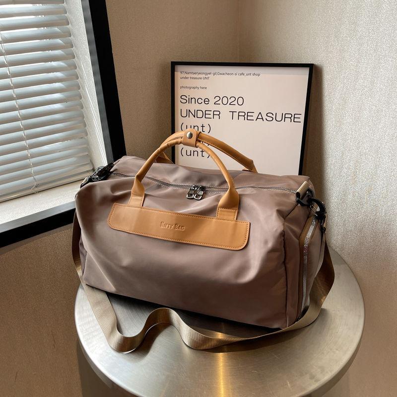 Travel Bag Women's Large-capacity Fitness Bag Men's Wet and Dry Separation Sports Bag Lightweight Hand Luggage Bag Short-distance Travel Bag