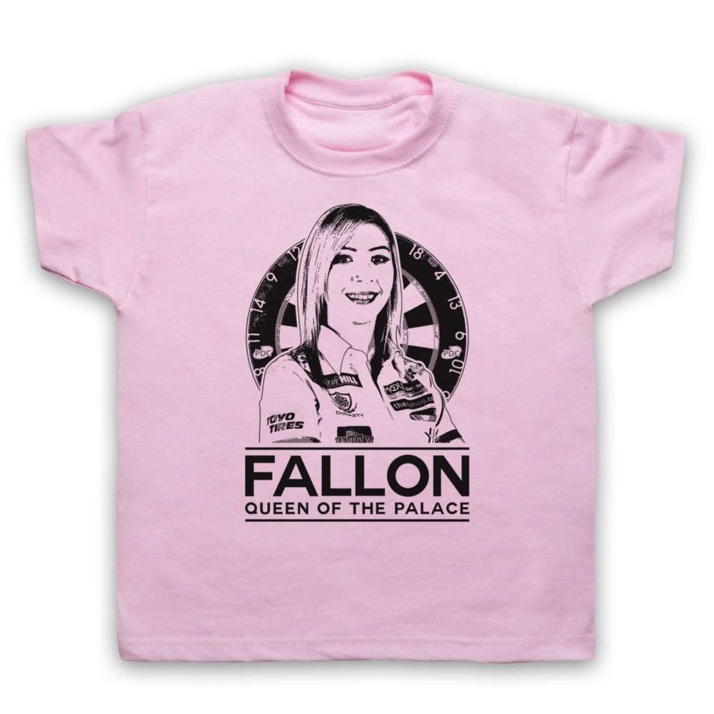 Fallon Queen Of The Palace Darts Tribute Female Player Kids Childs T-Shirt M