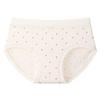 Girl Spring and Autumn Sweet Lace Edge High Play 10A Antibacterial Crotch Waist Triangle Briefs