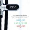 Digital Shower Thermometer Bath Temperature Monitor High Accuracy Shower Bathroom Accessory LED Display Water Meter