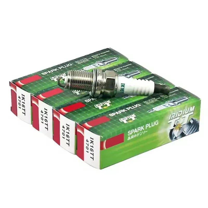 4701 IK16TT Dual Iridium Spark Plug for VOLKSWAGEN VAUXHALL TOYOTA SUZUKI SUBARU SKODA SEAT OPEL NISSAN MITSUBISHI MG Candles