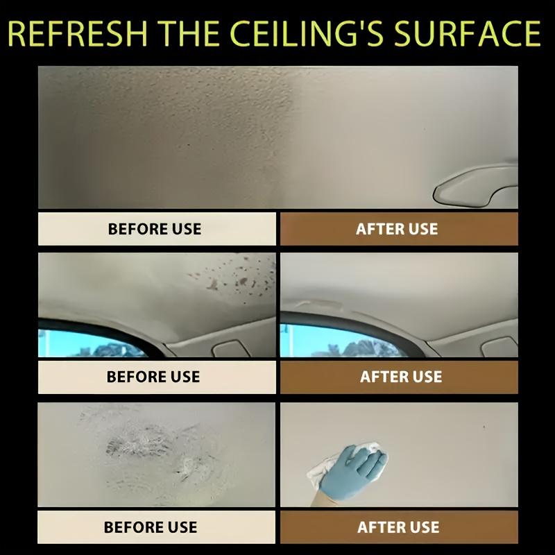 Plastic Gloss Renewal Spray, Multi-Functional Restorer, Restores Clean Shine,Gentle Neutral Agent,Car Interior Plastic Refresher