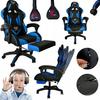 Gaming Office Swivel Bucket Chair for Gamer Adjustable
