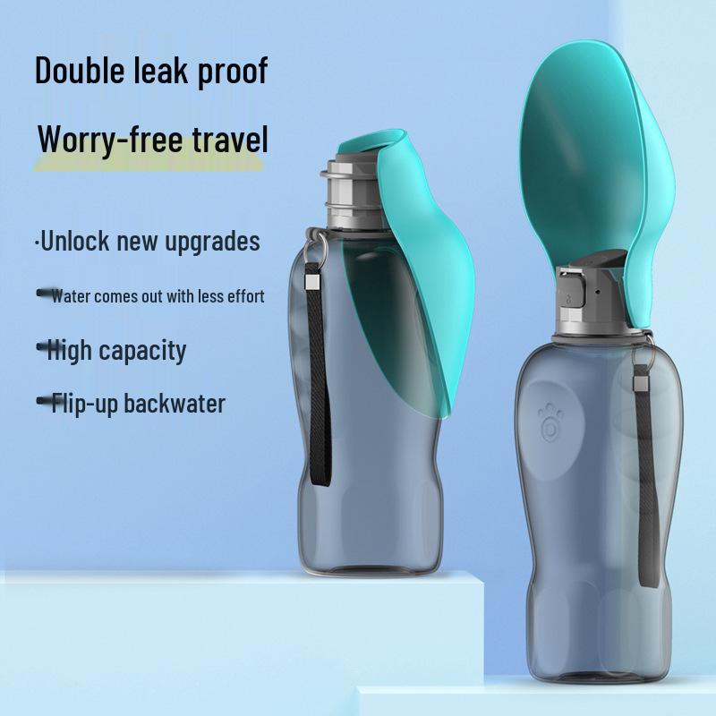 Pet Outdoor Portable Water Cup: Large Capacity Foldable Drinking Fountain for Dogs and Cats
