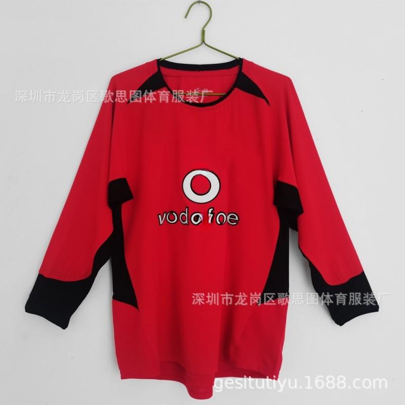 Retro Football Jersey Men Vintage Soccer Shirt Sports Training Top