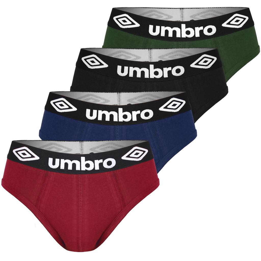 Briefs Umbro For Men, Cotton, Set, Bm206, 8 Pieces