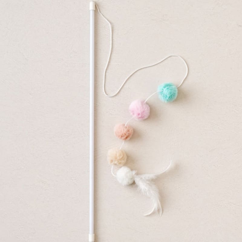 [Haustier] Katzen-Pompon-Angelrute