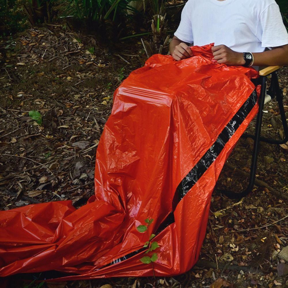 Waterproof Emergency Sleeping Bag Portable Thermal Blanket Survival Sleeping Bag Hiking