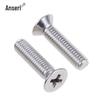 Ancoor 304 Stainless Steel Phillips Flat Head Screws