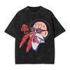 Master Roshi Dragon Ball Printed Tshirt Mens and Womens Washed Tshirt High Quality Vintage Cotton Tshirt Harajuku Tops