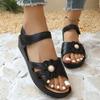 Freizeitschuhe, Sommerschuhe für Damen, Sandalen, Rutschfeste Schuhe, Atmungsaktiv und Leicht, Verschleißfeste Hausschuhe