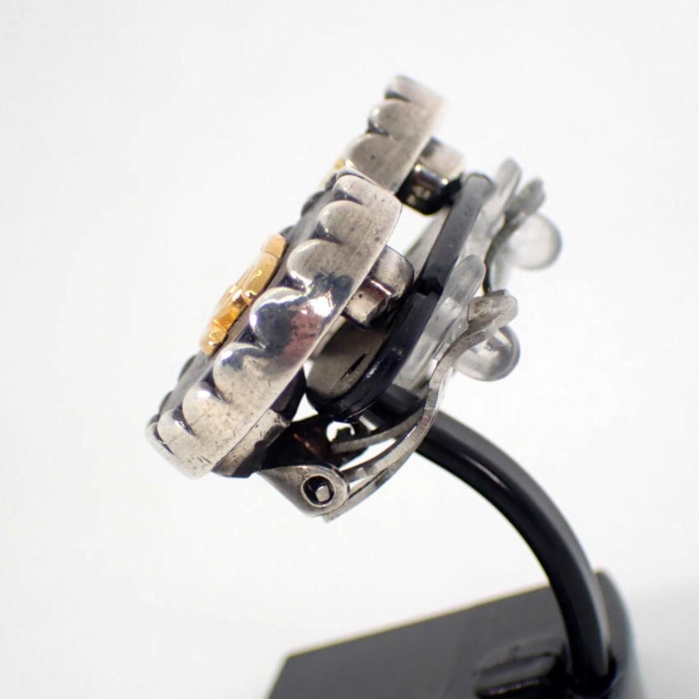[Pre-owned] CHANEL Vintage Coco Mark Earrings/j2-2