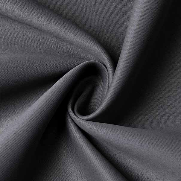 Einfarbige Verdunkelungsvorhänge mit hoher Präzision, thermisch isoliert, Fensterdekoration