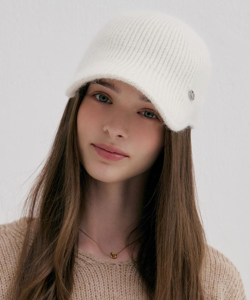 Mineti Angora Knit Ball Cap Y 12625 Mtd