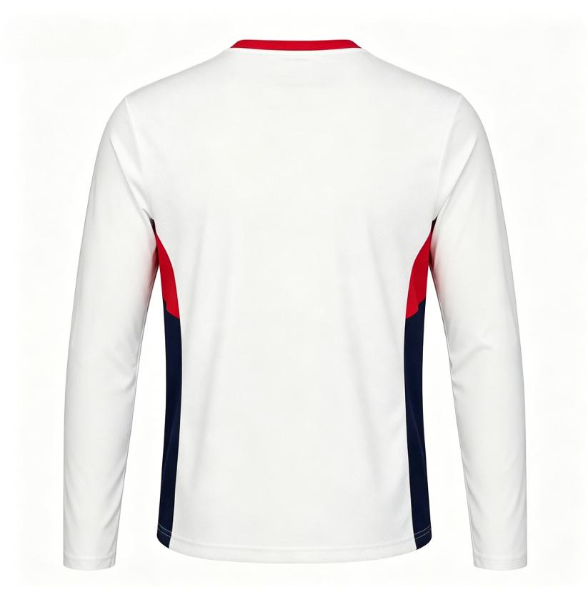 2026 American round neck football long sleeved breathable quick drying fashion versatile for both men and women outdoor sports