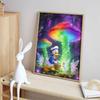 Disney Diamond Paint Mosaic Art Painting Kit Donald Duck Fairy Mushroom Fantasy Handmade DIY Home Decor