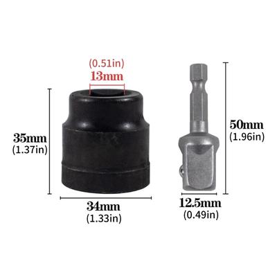 High Hardness Jacks Socket Stainless Steel Extended Shank For Automotive Repair And DIY Projects Lightweight Design