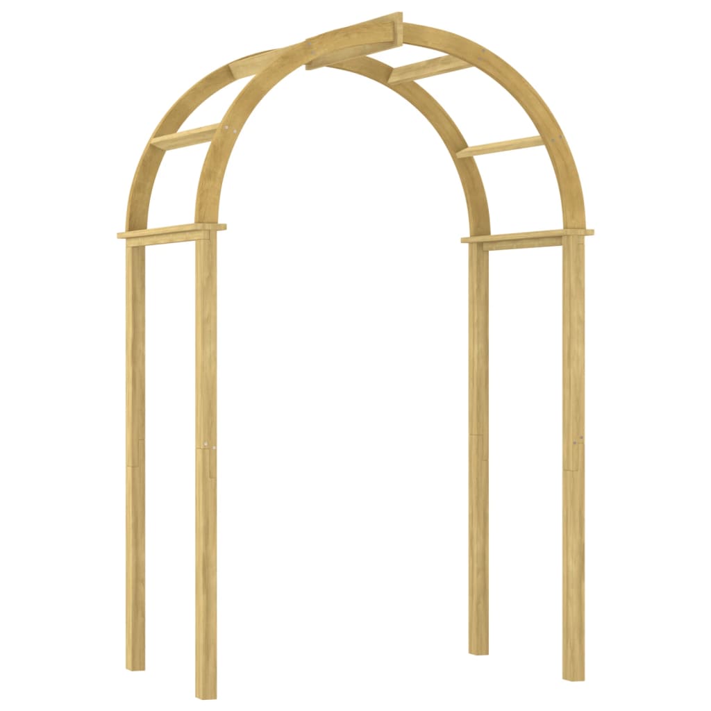 Vidaxl Garden Pergola, 141X97X243 Cm, Impregnated Pine Wood