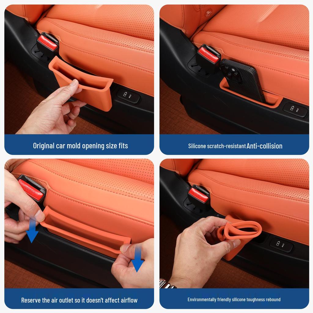 Lynk & Co 900 Rear Seat Silicone Phone Slot & Storage Box