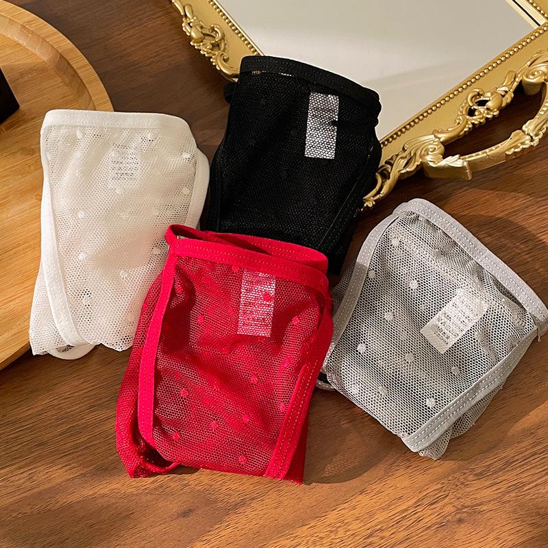 Sexy Panties Thongs Porn Lace See-Through G-String Hollow Out Briefs Underwear Porn Flirting Underpants Clothes for Women