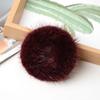 Haarband 100% Echtes Nerzhaar Seil Haargummi Seil Pferdeschwanz Schwanz Streifen Handgelenkband Vintage Elastisch Kopfschmuck Haarband