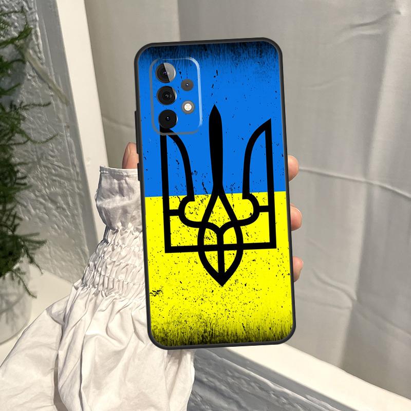 Ukrainian Flag Case For Samsung Galaxy A35 A55 A15 A34 A54 A14 A56 A52 A53 A16 A26 A36 A32 A12 A33 A13 A17