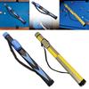 Pool Cue Case, Protective Pouch Easy to Carry Compact PU Leather Lightweight Billiard Pool Cue Stick Carrying Bag
