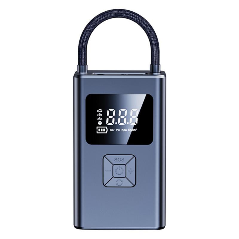 Tire Inflator Portable Air Compressor, 4000mAh Lithium Battery Type-C Charging, 150PSI Digital Tire