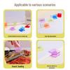 Acrylic Transparent Square Planner Clips for Documents & Tickets