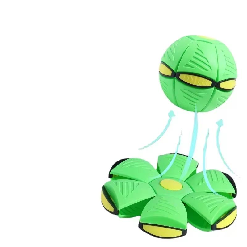 Outdoor Flying Saucer Ball for Kids and Parents Magic Deformation Foot Pressure Relief Decompression Vent Toy