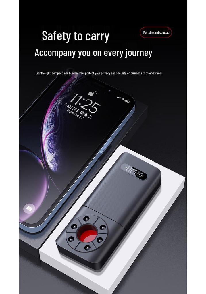 Signal Detector: Anti-Peeping, Anti-Theft, Multi-Purpose Security Alarm