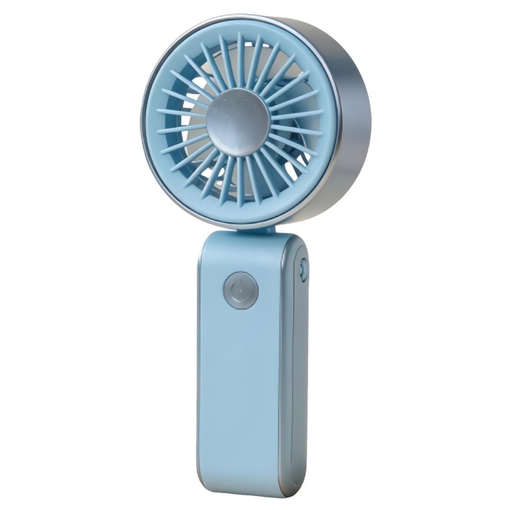3 Speeds Handheld Mini Fan Foldable Personal Cooling Fan Compact Neck Hanging Small Fan  Camping