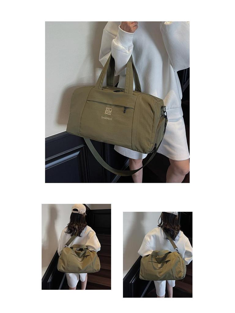 Geantă de călătorie ușoară pentru yoga și sală cu compartiment umed/uscat - Bagaj de mână unisex