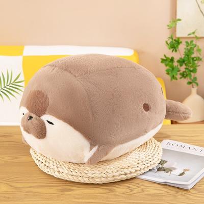 Seal Plush Stuffed Toy Soft Cute Cuddleable Sea Otter Pillow Doll Super Soft Plush Doll, Perfect As a Birthday Gift