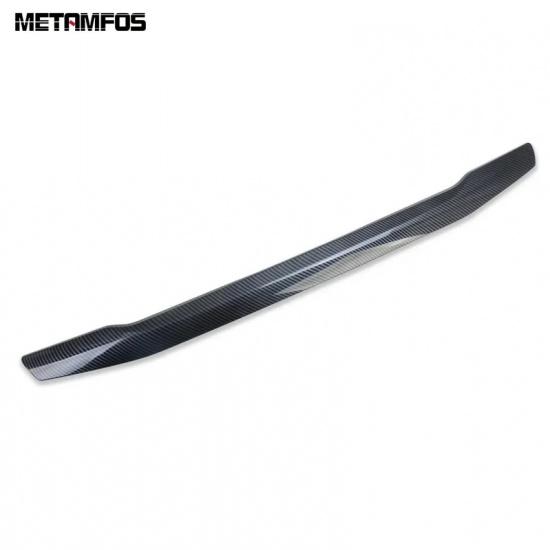 For Mitsubishi Pajero/Montero/Shogun Sport 2016-2024 2025 Carbon Fiber Rear Trunk Lid Tailgate Door Boot Cover Trim Accessories