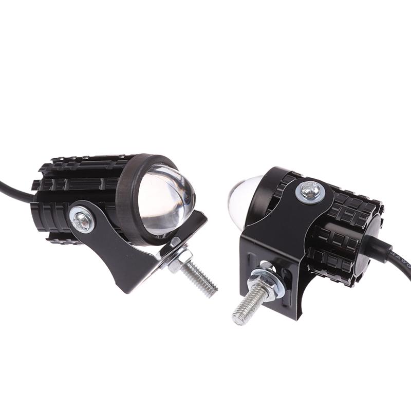 Led Motorcycle Spotlight With Switch Super Bright Motorcycle Led Explorers Headlight Projector Fisheye Lens Led Moto Fog